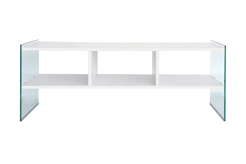 Lekkenne TV-bänk 122 cm - Vit - Möbler - Tv möbel & mediamöbel - TV bänk & mediabänk