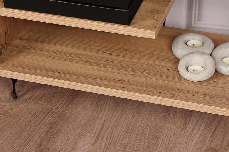 Leopoldis Tv-bänk 120 cm - Natur - Möbler - Tv möbel & mediamöbel - TV bänk & mediabänk