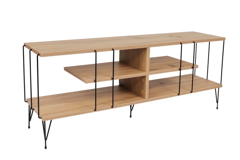 Leopoldis Tv-bänk 120 cm - Natur - Möbler - Tv möbel & mediamöbel - TV bänk & mediabänk