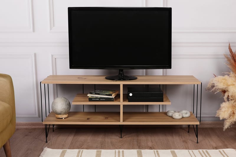 Leopoldis Tv-bänk 120 cm - Natur - Möbler - Tv möbel & mediamöbel - TV bänk & mediabänk