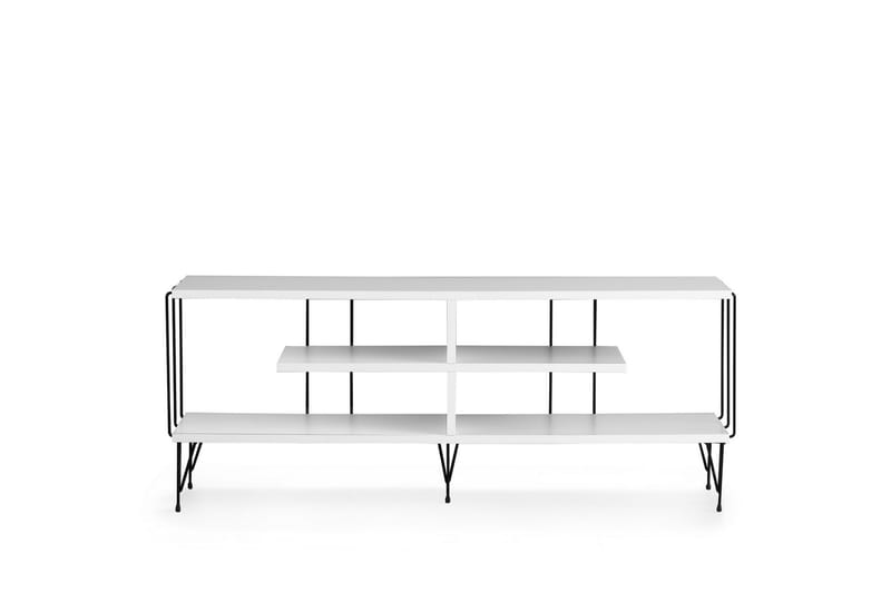Leopoldis Tv-bänk 120 cm - Vit - Möbler - Tv möbel & mediamöbel - TV bänk & mediabänk