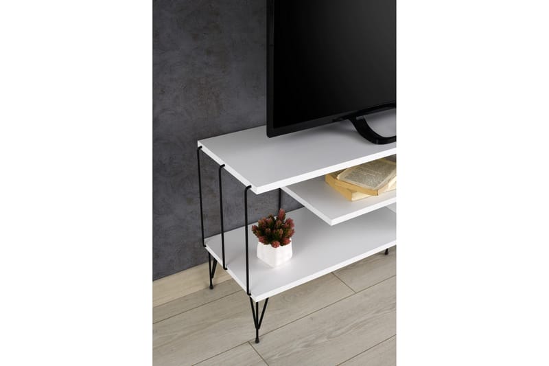 Leopoldis Tv-bänk 120 cm - Vit - Möbler - Tv möbel & mediamöbel - TV bänk & mediabänk