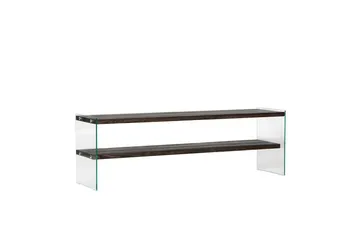 Lepinas Golvstående Tv Bänk 140 cm i Målat Trä - Mörkbrun - Möbler - Tv möbel & mediamöbel - TV bänk & mediabänk