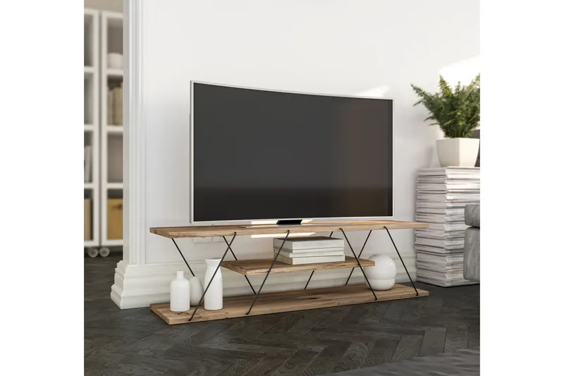 Ljusfors TV-bänk 120 cm - Valnöt - Möbler - Tv möbel & mediamöbel - TV bänk & mediabänk
