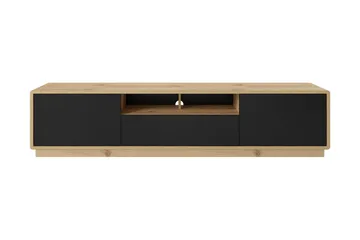 Louetta Tv-bänk 200 cm - Brun/Svart - Möbler - Tv möbel & mediamöbel - TV bänk & mediabänk
