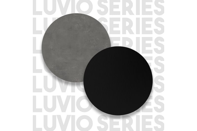 Lozyno Tv-bänk 160 cm - Silver/Svart - Möbler - Tv möbel & mediamöbel - TV bänk & mediabänk