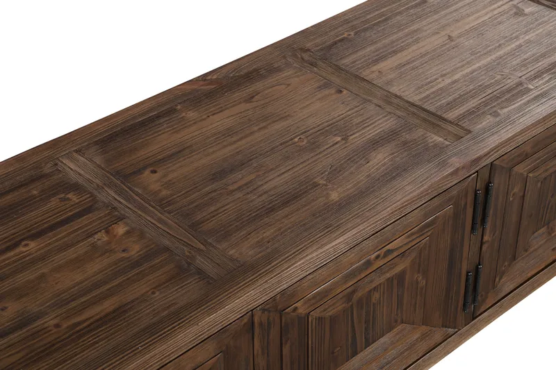 Lyon TV-bänk 200 cm - Ljus Natur - Möbler - Tv möbel & mediamöbel - TV bänk & mediabänk