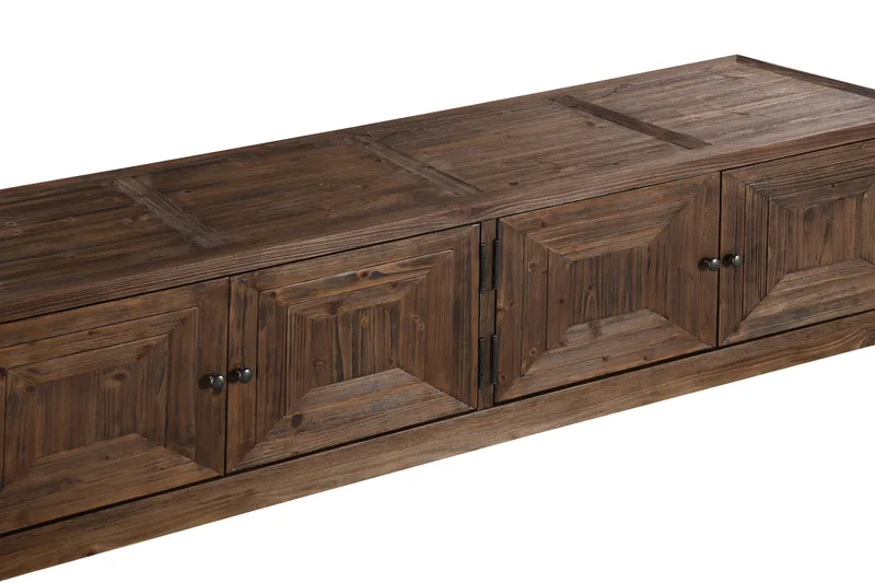 Lyon TV-bänk 200 cm - Ljus Natur - Möbler - Tv möbel & mediamöbel - TV bänk & mediabänk