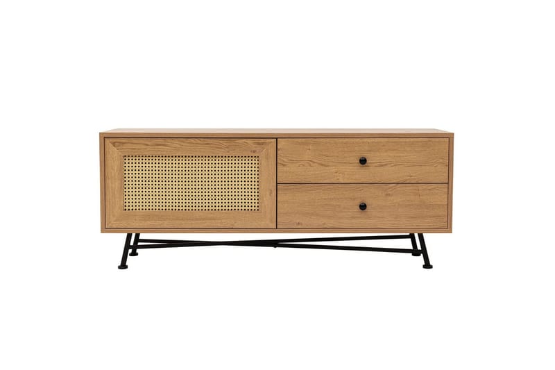 Makwana Tv-bänk 140 cm - Natural - Möbler - Tv möbel & mediamöbel - TV bänk & mediabänk