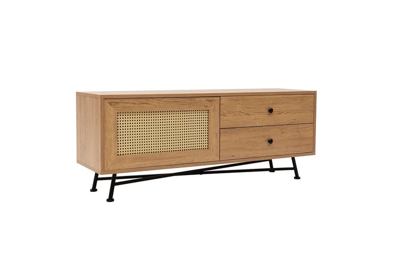 Makwana Tv-bänk 140 cm - Natural - Möbler - Tv möbel & mediamöbel - TV bänk & mediabänk