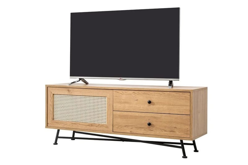 Makwana Tv-bänk 140 cm - Natural - Möbler - Tv möbel & mediamöbel - TV bänk & mediabänk