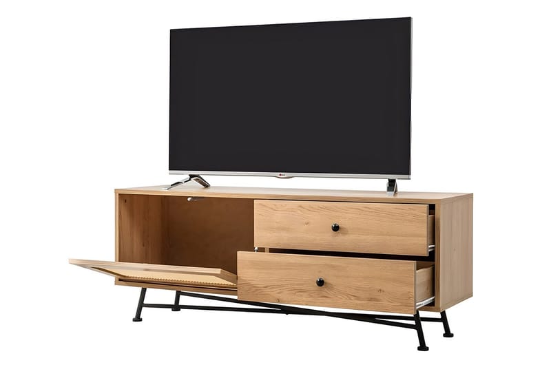 Makwana Tv-bänk 140 cm - Natural - Möbler - Tv möbel & mediamöbel - TV bänk & mediabänk
