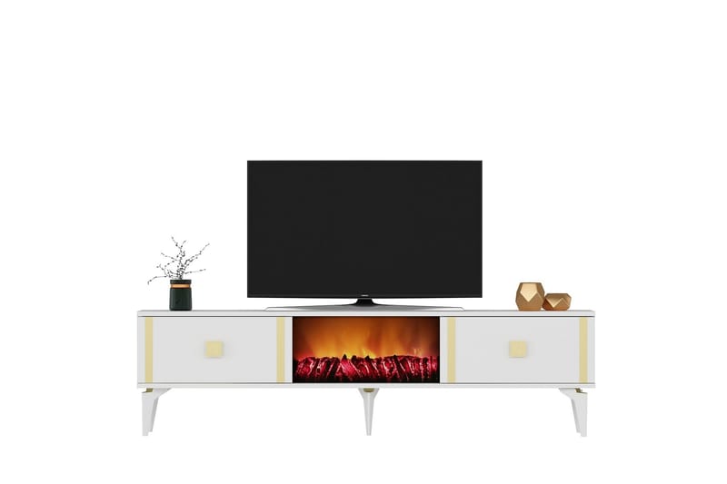 Male Tv-bänk 150 cm - Guld - TV bänk & mediabänk