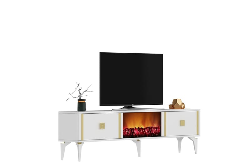 Male Tv-bänk 150 cm - Guld - TV bänk & mediabänk