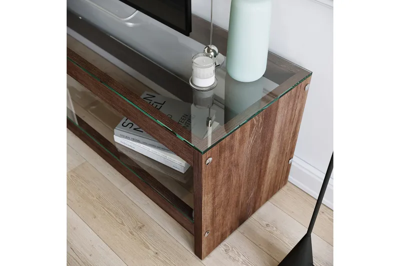 Malmby TV-bänk 140 cm - Brun - Möbler - Tv möbel & mediamöbel - TV bänk & mediabänk