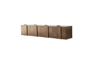 Malpani Tv-bänk 180 cm - Valnöt - Möbler - Tv möbel & mediamöbel - TV bänk & mediabänk