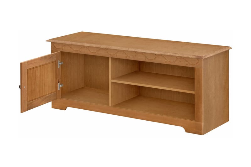 Marzell TV-bänk 125 cm - Brun - Möbler - Tv möbel & mediamöbel - TV bänk & mediabänk