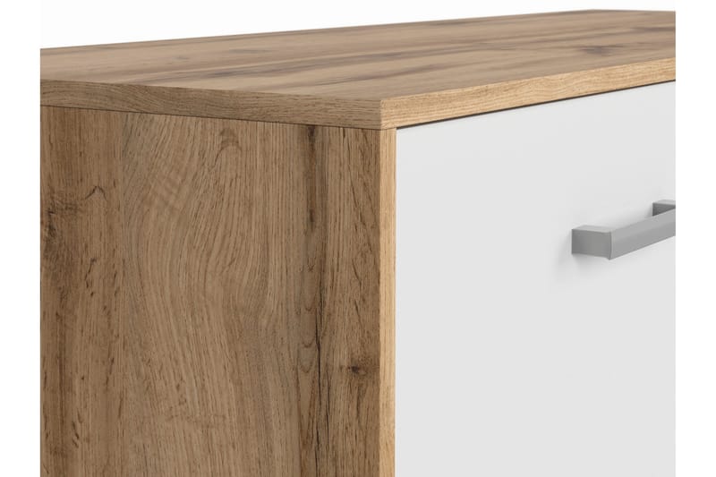 Matos TV-bänk 118,5 cm - Trä/Natur/Vit - Möbler - Tv möbel & mediamöbel - TV bänk & mediabänk