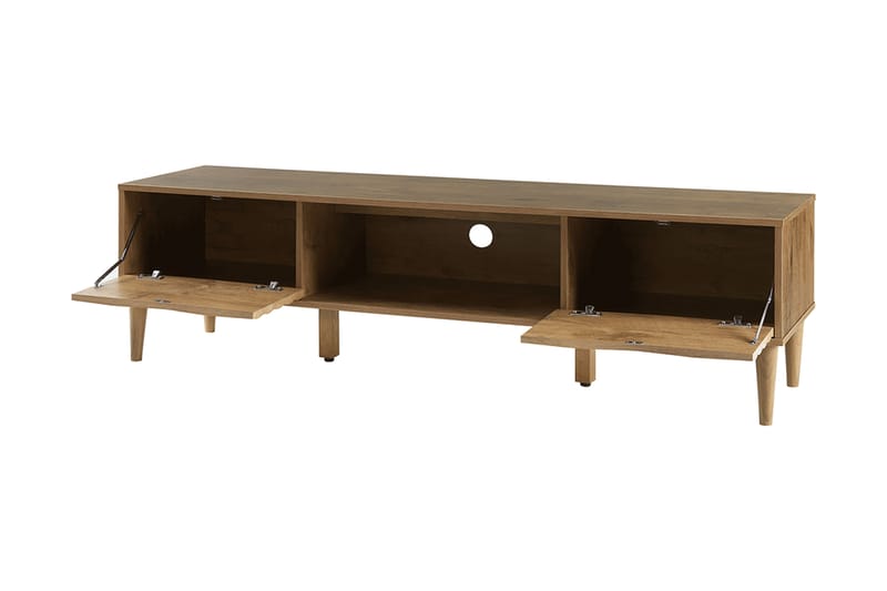 Mccarl TV-Bänk 160 cm - Trä/Natur - Möbler - Tv möbel & mediamöbel - TV bänk & mediabänk
