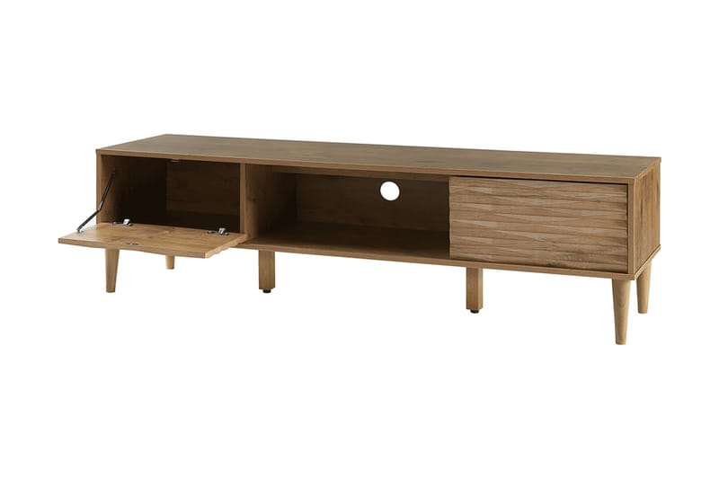 Mccarl TV-Bänk 160 cm - Trä/Natur - Möbler - Tv möbel & mediamöbel - TV bänk & mediabänk