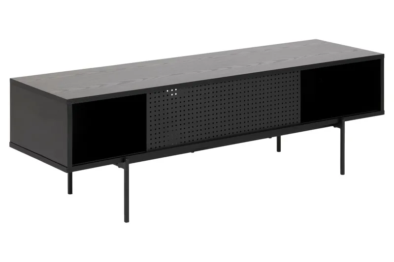 Mehoopany Tv-bänk 40 cm - Svart - Möbler - Tv möbel & mediamöbel - TV bänk & mediabänk