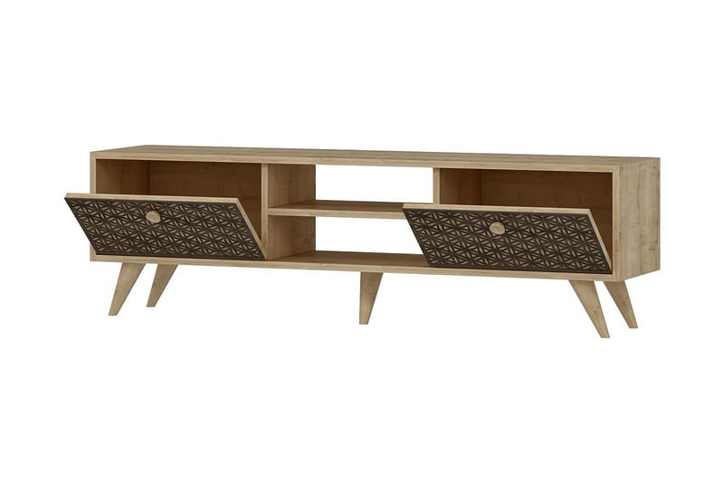 Melinsa Tv-bänk 150 cm - Ljus Natur - Möbler - Tv möbel & mediamöbel - TV bänk & mediabänk