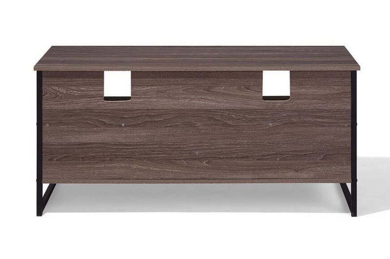 Melnychuk TV-Bänk 120 cm - Mörkbrun - Möbler - Tv möbel & mediamöbel - TV bänk & mediabänk