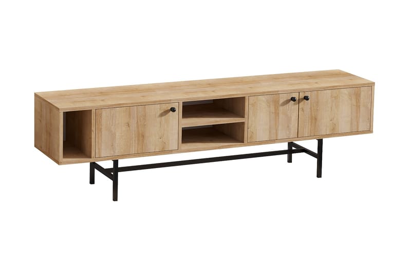 Melsliden TV-bänk 180 cm - Brun - Möbler - Tv möbel & mediamöbel - TV bänk & mediabänk