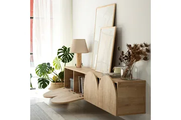 Mesta Tv-bänk 180 cm - Ek - Möbler - Tv möbel & mediamöbel - TV bänk & mediabänk