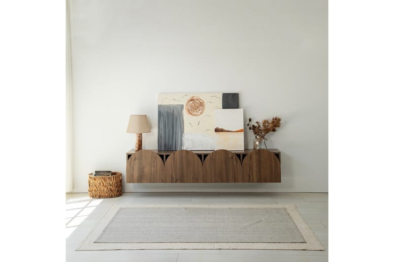 Mesta Tv-bänk 180 cm - Valnöt - Möbler - Tv möbel & mediamöbel - TV bänk & mediabänk