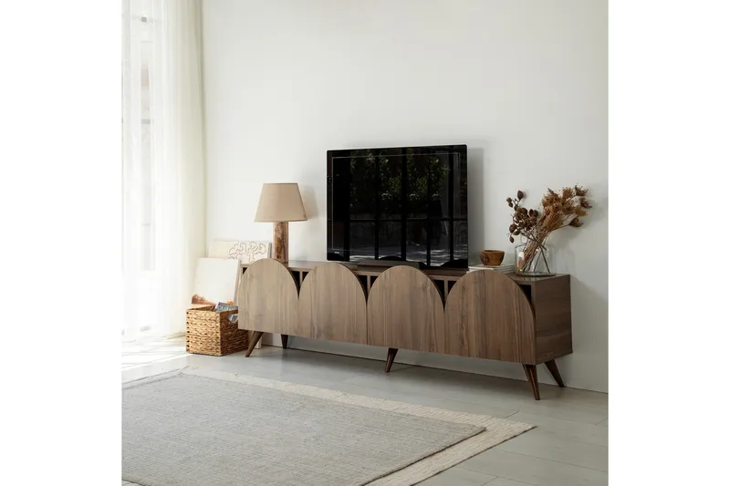 Mesta Tv-bänk 180 cm, Valnöt