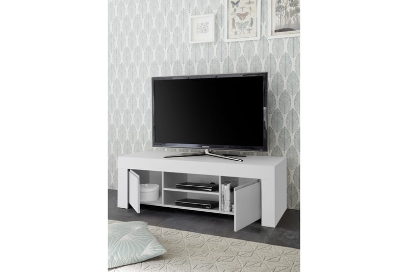 Midas TV-bänk 138 cm - Vit - Möbler - Tv möbel & mediamöbel - TV bänk & mediabänk