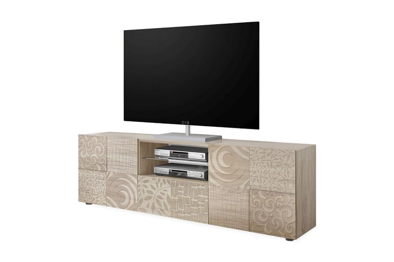 Mironne TV-bänk 181 cm - Brun - TV bänk & mediabänk