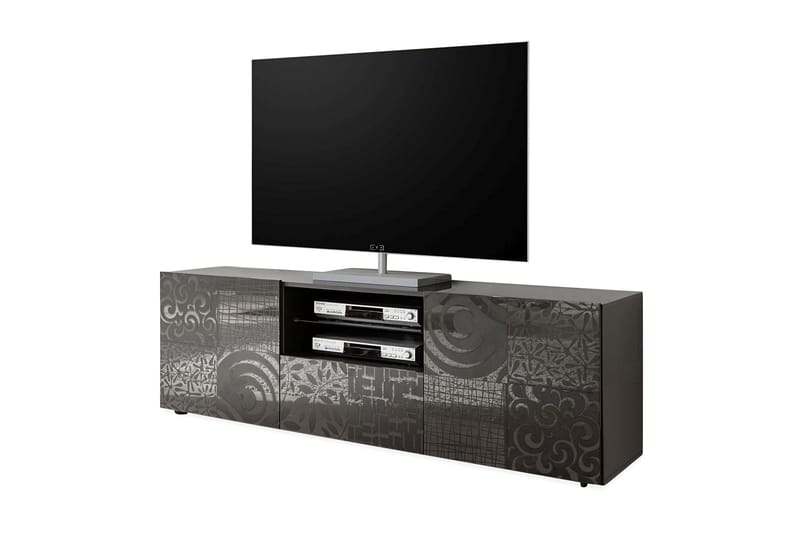 Mironne TV-bänk 181 cm - Grå - TV bänk & mediabänk