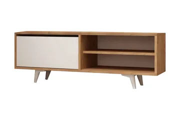 Mod Design Mediaförvaring 120 cm - Trä/Vit - Möbler - Tv möbel & mediamöbel - TV bänk & mediabänk