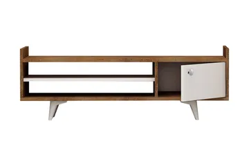 Mod Design Tv-bänk 120 cm - Trä/Vit - Möbler - Tv möbel & mediamöbel - TV bänk & mediabänk