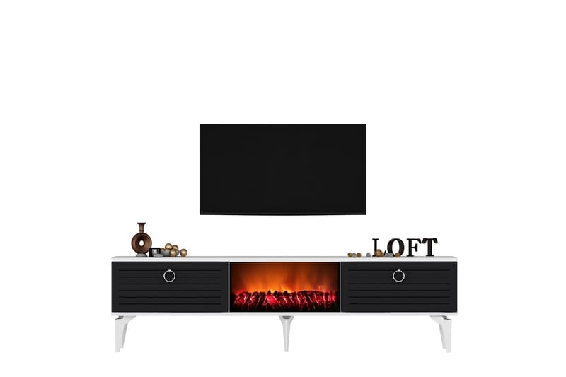 Mula Tv-bänk 150 cm - Antracit - TV bänk & mediabänk