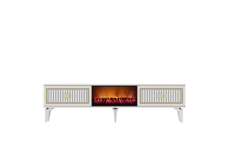Munda Tv-bänk 150 cm - Guld - Möbler - Tv möbel & mediamöbel - TV bänk & mediabänk