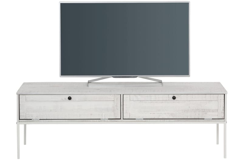 Munira TV-bänk 140 cm - Beige/Vit - TV bänk & mediabänk