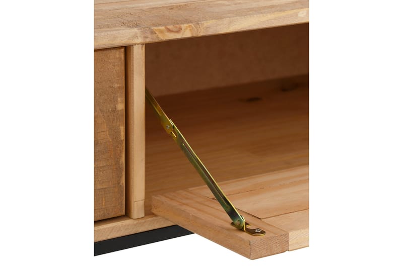 Munira TV-bänk 140 cm - Natur/Svart - Möbler - Tv möbel & mediamöbel - TV bänk & mediabänk