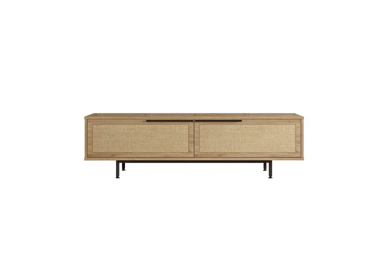 Munish Tv-bänk 160 cm - Ek/Valnöt - Möbler - Tv möbel & mediamöbel - TV bänk & mediabänk