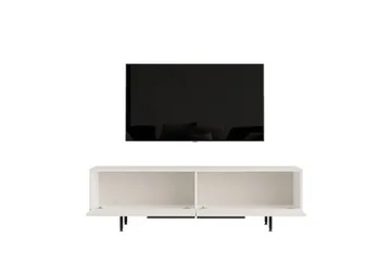 Munish Tv-bänk 160 cm - Vit - Möbler - Tv möbel & mediamöbel - TV bänk & mediabänk