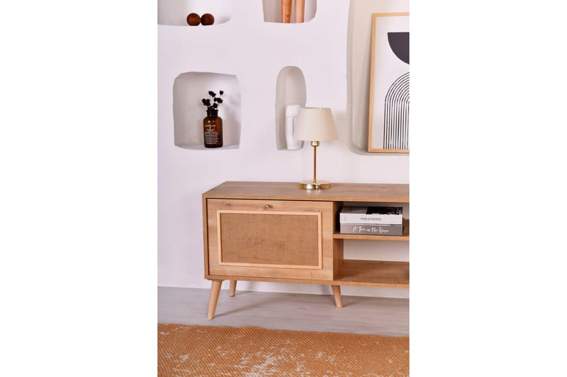 Munnia Tv-bänk 180 cm - Ek - Möbler - Tv möbel & mediamöbel - TV bänk & mediabänk