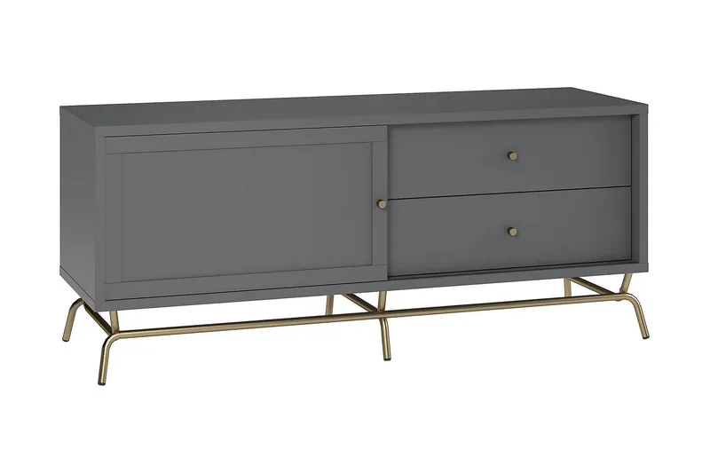 Nova Tv-bänk 150x48 cm Grafitgrå, undefined