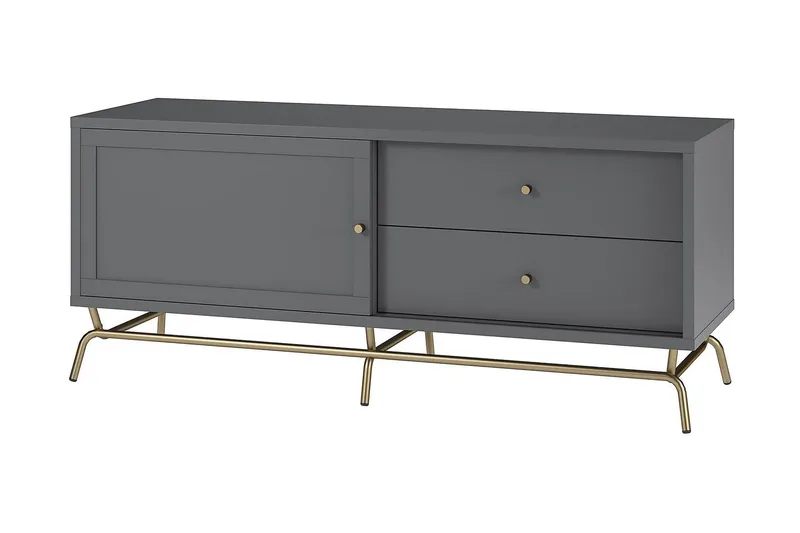 Nova Tv-bänk 150x48 cm Grafitgrå - Möbler - Tv möbel & mediamöbel - TV bänk & mediabänk