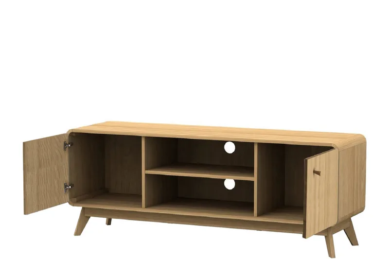 Olivet Tv-bänk 140 cm - Natur - Möbler - Tv möbel & mediamöbel - TV bänk & mediabänk