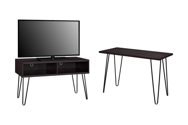 Owen TV-bänk 107x50 cm Espresso - Dorel Home - Möbler - Tv möbel & mediamöbel - TV bänk & mediabänk