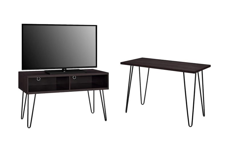 Owen TV-bänk 107x50 cm Espresso - Dorel Home - Möbler - Tv möbel & mediamöbel - TV bänk & mediabänk