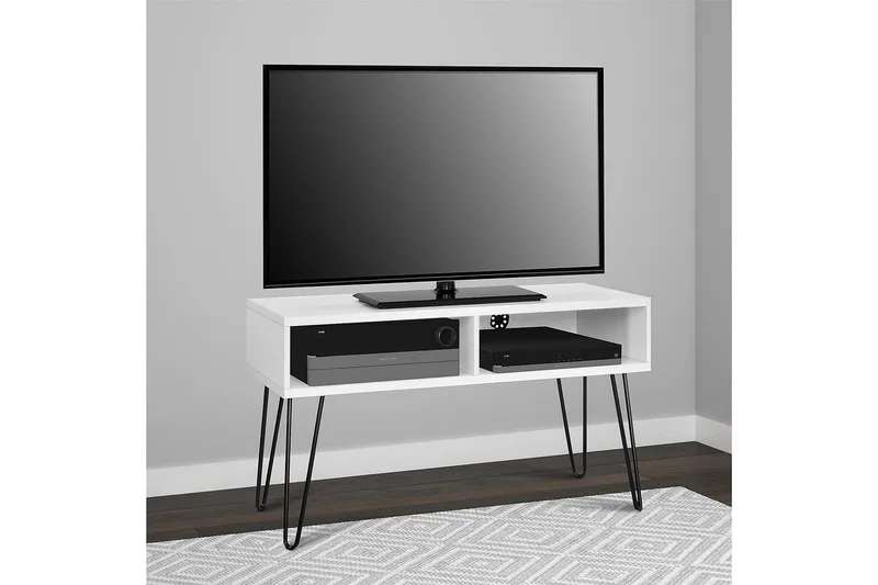 Owen TV-bänk 107x50 cm Vit - Dorel Home - Möbler - Tv möbel & mediamöbel - TV bänk & mediabänk