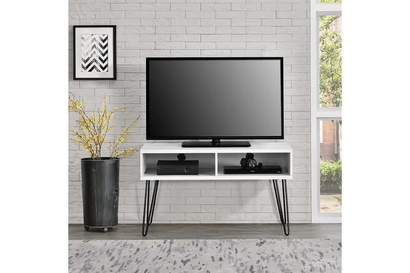 Owen TV-bänk 107x50 cm Vit - Dorel Home - TV bänk & mediabänk